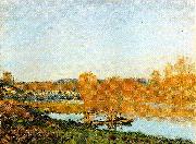 Alfred Sisley Banks of the Seine near Bougival oil